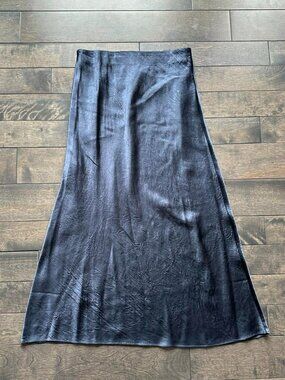 Aritzia Babaton Midi Length Satin Skirt - NEW